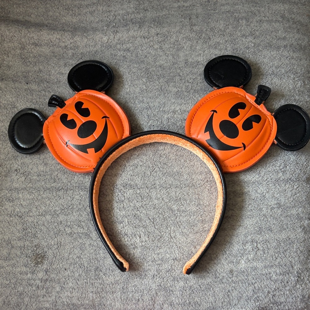 Disney Halloween Mickey Pumpkin Ears